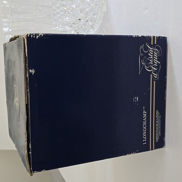 Vintage Longchamp Cristal d' Arques France Champagne Ice Bucket - Picture 8 of 11